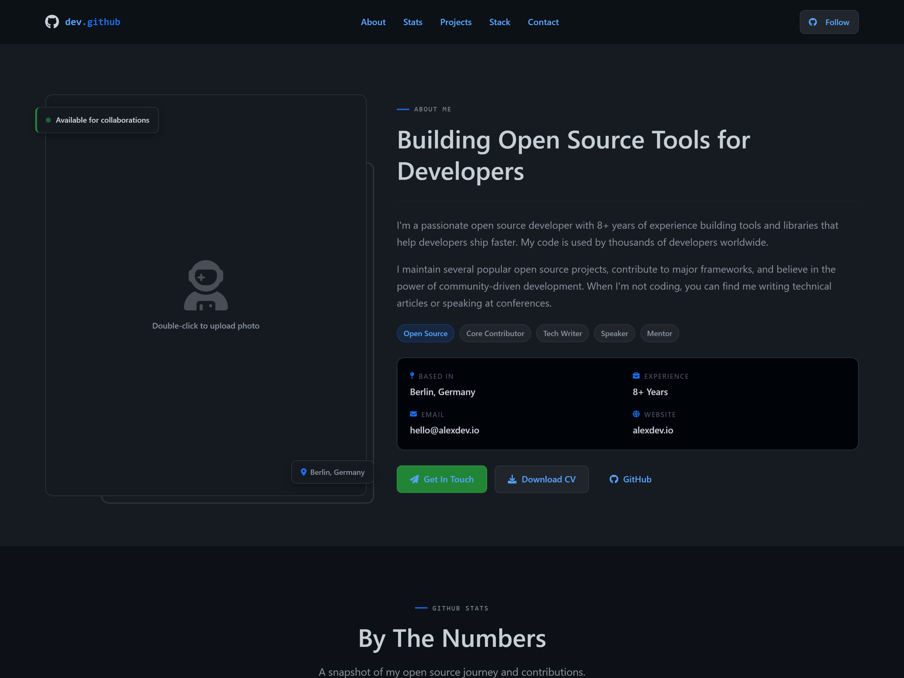 Open Source Developer