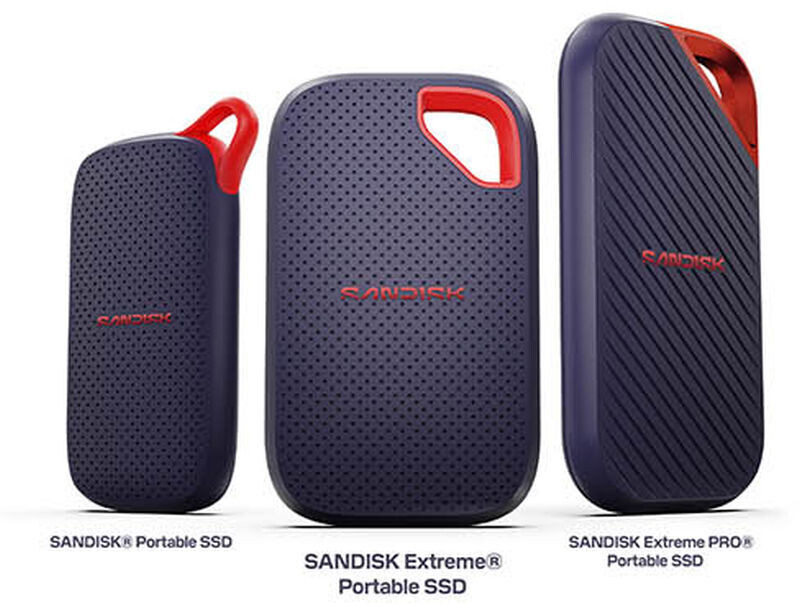 SanDisk випустила портативні SSD з пропускною здатністю до 4000 МБ/с і ємністю до 8 ТБ