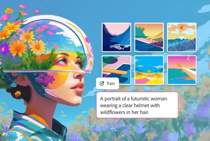 Adobe Firefly тепер дозволяє навчати генератора зображень штучного інтелекту власними роботами