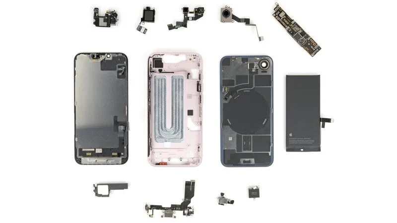 iFixit розкрив iPhone 17e – задня кришка з MagSafe працює й на iPhone 16e