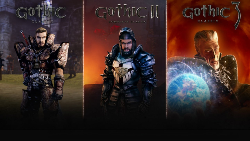 Класична трилоги Gothic з’явиться у версіях для Xbox і PlayStation до кінця листопада