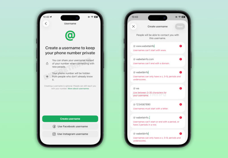 WhatsApp тепер показує імена користувачів, а у Telegram це вже було з 2014 року