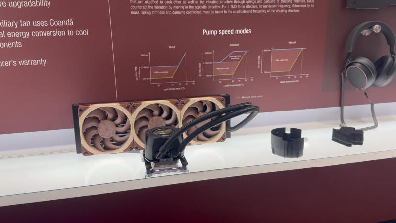 Noctua збирається запустити свою першу серію СЖО – модель NL‑LC1 з’явиться у трьох розмірах і буде коштувати мінімум 220 €.