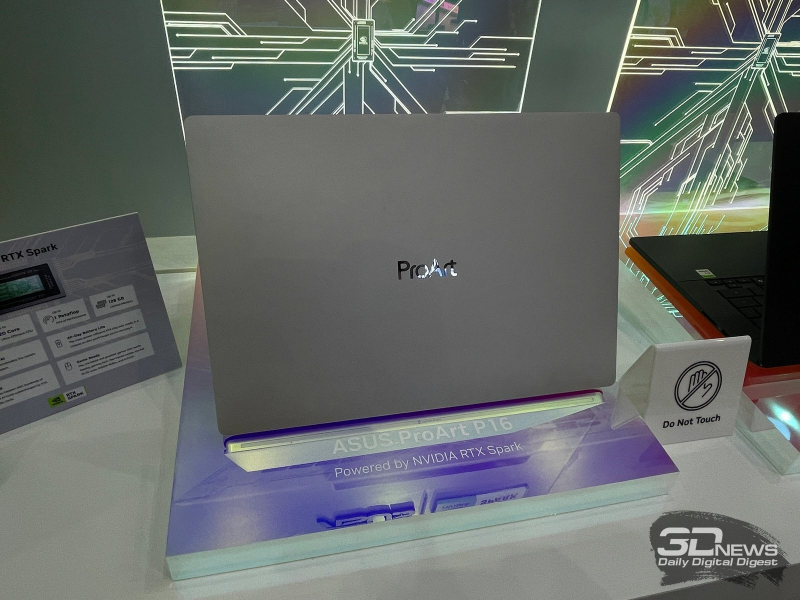 Репортаж зі стенду ASUS на Computex 2026: нові ноутбуки з Nvidia RTX‑Spark, ігрові моделі та офісні рішення