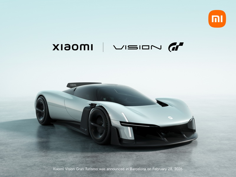 Xiaomi запустить віртуальний гіперкар Vision GT у грі Gran Tourism 7 і продемонструє його на MWC 2026.
