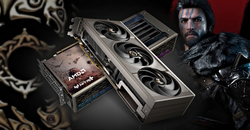 Сапфір представив Radeon RX 9070 XT Nitro+ у стилі гри Crimson Desert