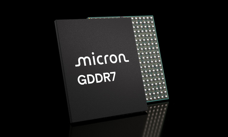 Мікрон представила пам’яті GDDR7 об’ємом 3 ГБ зі швидкістю до 36 Гбіт/с