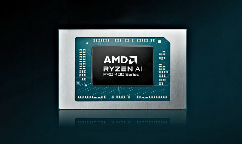 AMD випустила мобільний Ryzen AI Pro 400 для бізнес‑ноутбук і портативних робочих станцій