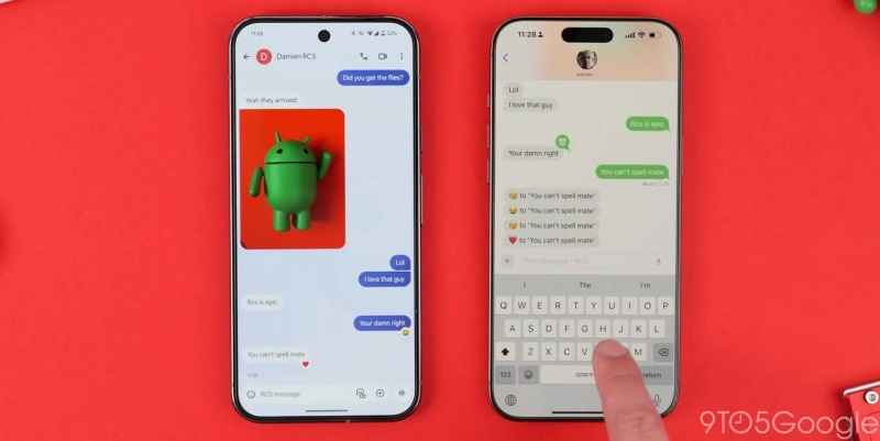 Google і Apple проводять випробування шифрування RCS‑повідомлень на платформах Android та iOS 26.4
