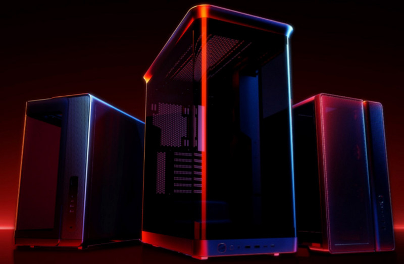 САМА презентувала на Computex 2026 панорамні корпуси, СЖО з подвійним екраном і блоки живлення до 1650 Вт