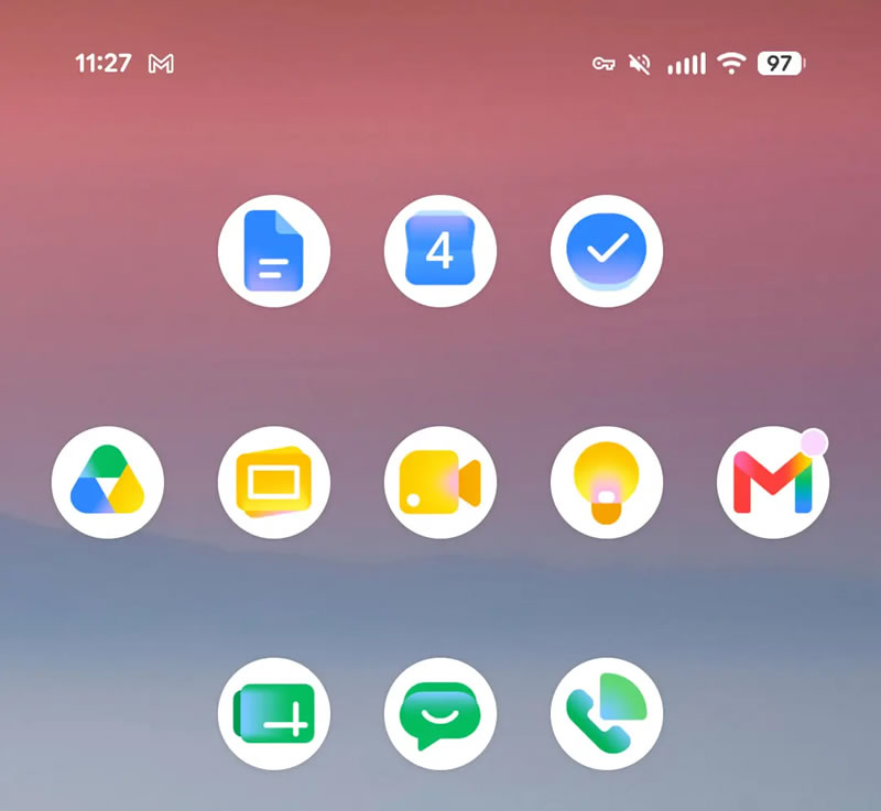 Google оновила значки додатків Workspace під темою «Ера Gemini»