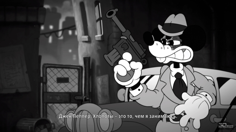 Нова рецензія на «Mouse: P.I. For Hire» — чорно-білий Doom про мишей