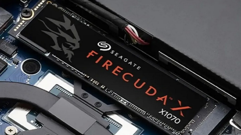 Seagate випускає нову лінійку SSD FireCuda X1070 PCIe 4.0 зі швидкістю читання понад 7 ГБ/с