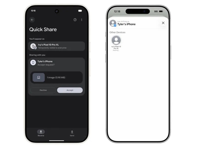 Оppo‑телефони незабаром зможуть передавати фотографії та файли iPhone за допомогою AirDrop