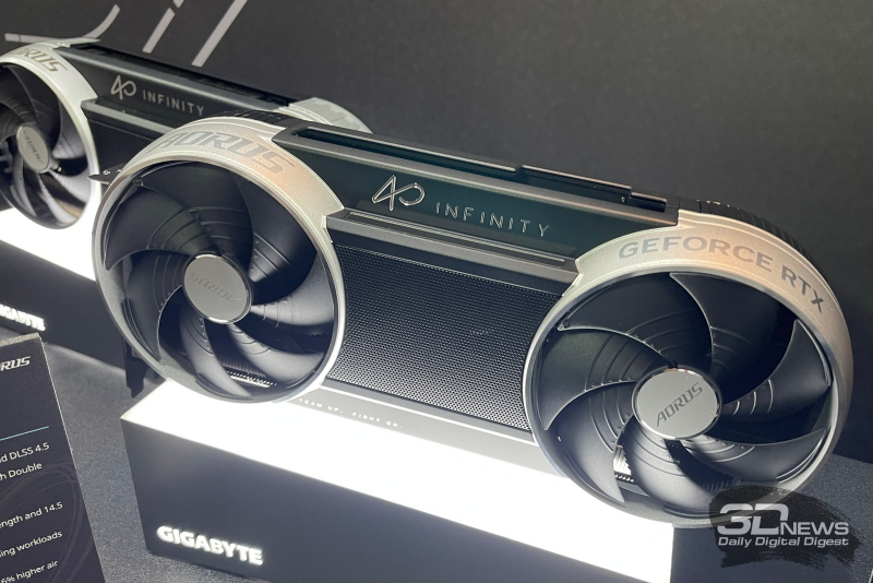 Гігабайт запустила лінійку Aorus GeForce RTX 50 Infinity з унікальним системним охолодженням і таємним джерелом живлення