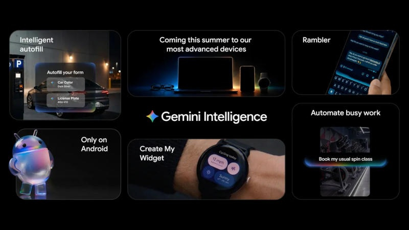 Google Gemini Intelligence буде доступний лише на обмеженій кількості потужних смартфонів Android