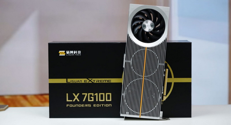 Китайський виробник Lisuan Tech представив графічну карту LX 7G100 у версії Founders Edition, але без підтримки Nvidia