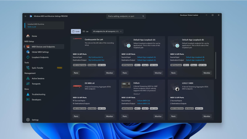 Windows 11 тепер повністю підтримує MIDI 2.0