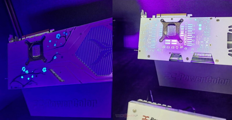 PowerColor представила карти Radeon RX 9000, що сяють у ультрафіолетовому спектрі