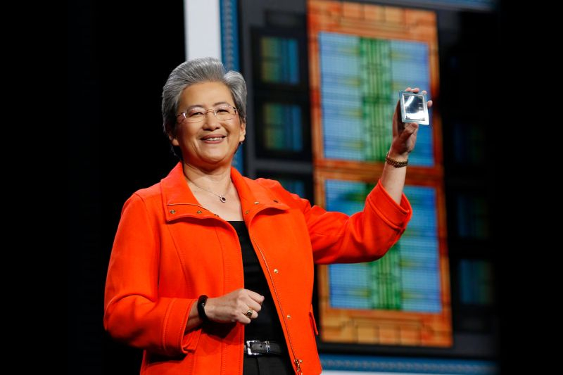 Ліза Су заявила, що сервери та штучний інтелект забезпечать AMD зростання доходу у десятки мільярдів доларів.