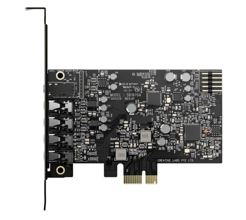 Креативна компанія представила звукову карту Sound Blaster Audigy FX Pro: 32‑біт/384 кГц, 7.1‑канальний звук для ПК